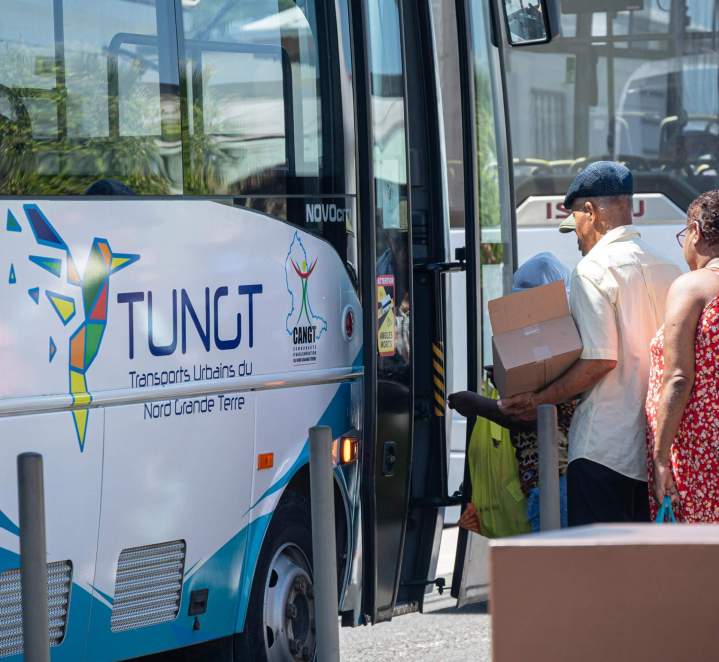 Service de transport en Grande-Terre